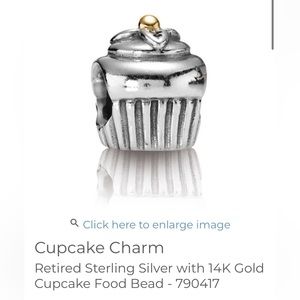 Cupcake Charm from Pandora
